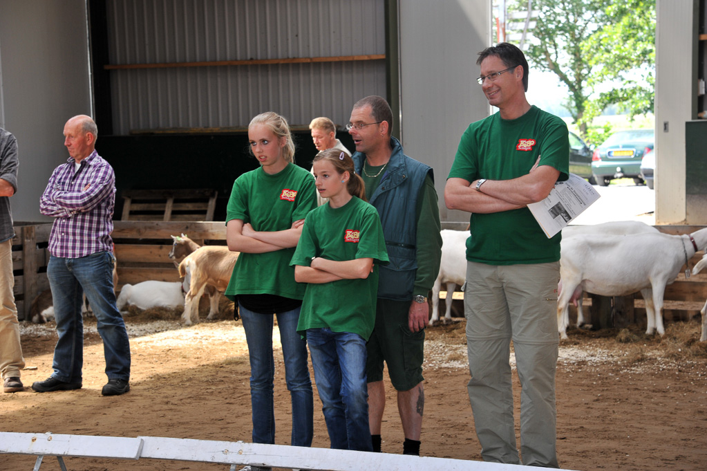 Geitenkeuring van Geitenfokvereniging Assendelft eo in Manege De Delft